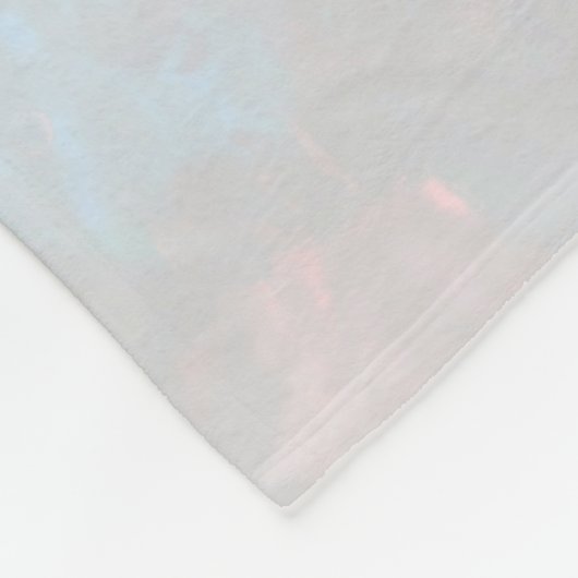 Psychedelische abstrakte bunte fleecedecke (Ecke)