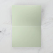 psychedelische abstrakte Grußkarte Karte (Innenseite)