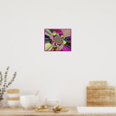 Psychedelische Abstrakte Kunst Poster (Küche)
