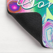 Psychedelische Akrylflusskunst Mousepad (Ecke)