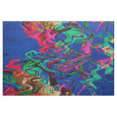 Psychedelische Algen...... Stoff (Fat Quarter (45,7 x 55,9 cm))