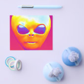 Psychedelische Alien Flyer (Einzeln)