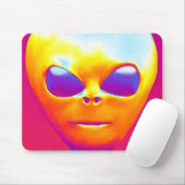 Psychedelische Alien Mousepad (Mit Mouse)