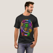 Psychedelische Ananas T-Shirt (Vorne ganz)