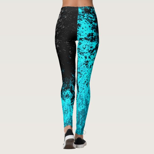 Psychedelische Ariel Leggings (Rückseite)