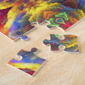 Psychedelische Art farbenfrohe Fun Jigsaw Puzzles (Seite)