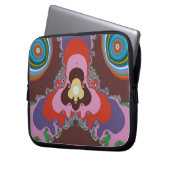 Psychedelische Augen Laptopschutzhülle (Vorderseite Links)