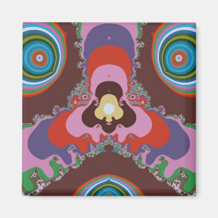 Psychedelische Augen Magnet