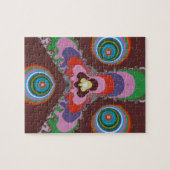 Psychedelische Augen Puzzle (Horizontal)