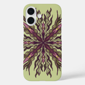 Psychedelische Augenpflanze - Surrealistisches bot iPhone 16 Hülle