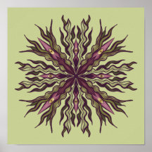 Psychedelische Augenpflanze - Surrealistisches bot
