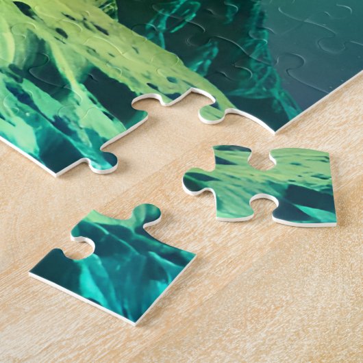 Psychedelische Berglandschaft unter den Sternen Puzzle (Seite)