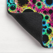 Psychedelische Blasen Mousepad (Ecke)