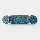 Psychedelische Blobs Skateboard (Horizontal)