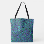 Psychedelische Blobs Tasche (Vorderseite)