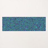 Psychedelische Blobs Yogamatte (Rückseite (Horizontal))