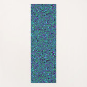 Psychedelische Blobs Yogamatte (Vorderseite)