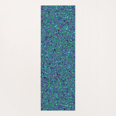 Psychedelische Blobs Yogamatte (Rückseite)