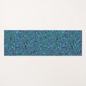 Psychedelische Blobs Yogamatte (Vorderseite (Horizontal))