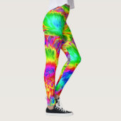 psychedelische Blume 2 Leggings (Rechts)