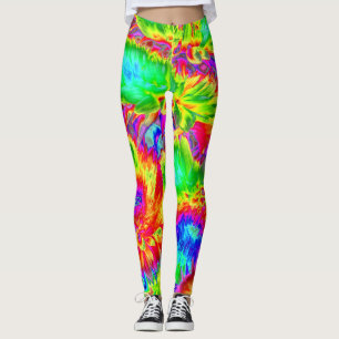 psychedelische Blume 2 Leggings