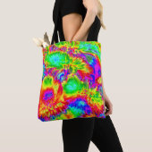 psychedelische Blume 2 Tasche (Von Nahem)