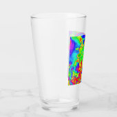 psychedelische Blume 3 Glas (Rechts)