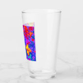 psychedelische Blume 4 Glas (Links)
