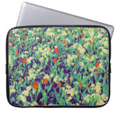 Psychedelische Blume Bed 03 Laptopschutzhülle (Vorderseite)