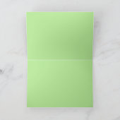 Psychedelische Blume Grußkarte Karte (Innenseite)