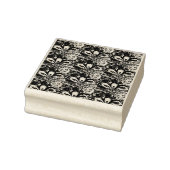 Psychedelische Blume Gummistempel (Stempel)