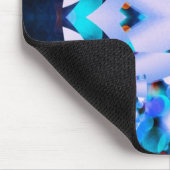 Psychedelische Blume Innere Lichtmousepad Mousepad (Ecke)