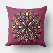 Psychedelische Blume Kunst mit trippy Creepy Eyes
