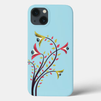 Psychedelische Blume mit steilen Augen Case-Mate iPhone Hülle