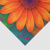Psychedelische Blumen & Pilze Decoupage Seidenpapier (Ausschnitt)
