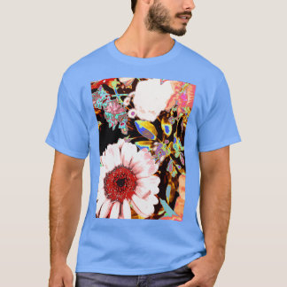 Psychedelische Blüte T-Shirt