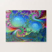 Psychedelische Bucht Puzzle (Horizontal)