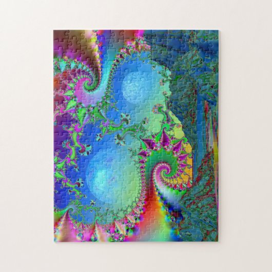 Psychedelische Bucht Puzzle (Vertikal)