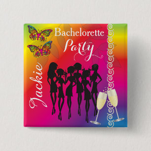 Psychedelische Button