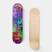 Psychedelische Decks für Skateboard (Vorderseite)