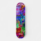 Psychedelische Decks für Skateboard (Vorne)