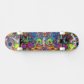 Psychedelische Decks für Skateboard (Horizontal)
