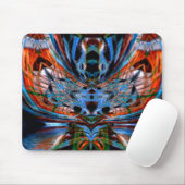Psychedelische Dragonfly Mousepad (Mit Mouse)