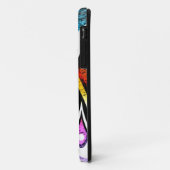 Psychedelische Drops-Kunst Case-Mate iPhone Hülle (Hinten/Links)