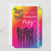 Psychedelische Einladung (Vorderseite)