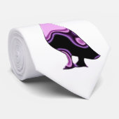 Psychedelische Ente Krawatte (Gerollt)