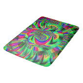 Psychedelische Erinnerungen... Badematte (Schrägansicht)