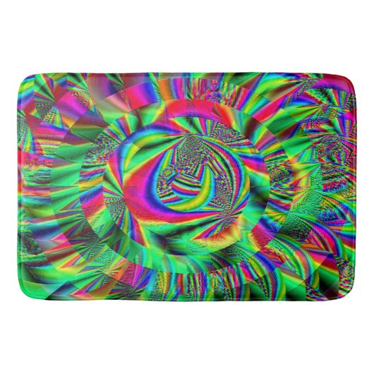 Psychedelische Erinnerungen... Badematte (Vorderseite)