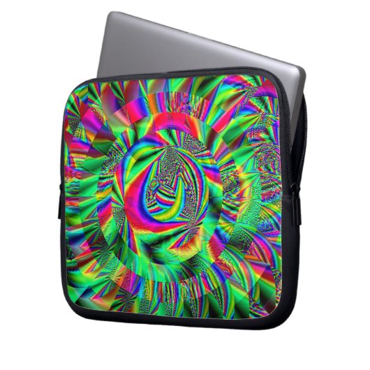 Psychedelische Erinnerungen... Laptopschutzhülle (Vorderseite Links)