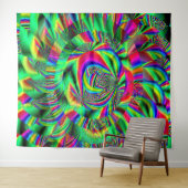 Psychedelische Erinnerungen... Wandteppich (Beispiel (Horizontal))